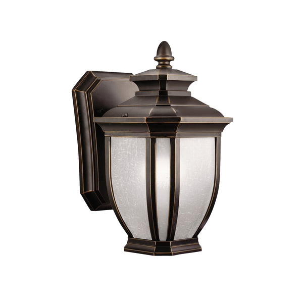 Kichler - 9039RZ - One Light Outdoor Wall Mount - Salisbury - Rubbed Bronze from Lighting & Bulbs Unlimited in Charlotte, NC
