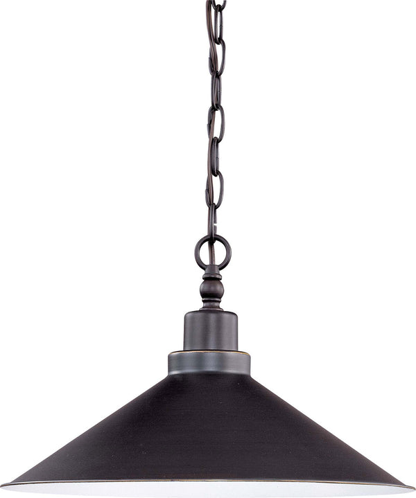 Nuvo Lighting - 60-1707 - One Light Pendant - Bridgeview - Mission Dust Bronze from Lighting & Bulbs Unlimited in Charlotte, NC