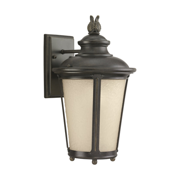 Generation Lighting - 88241-780 - One Light Outdoor Wall Lantern - Cape May - Burled Iron from Lighting & Bulbs Unlimited in Charlotte, NC