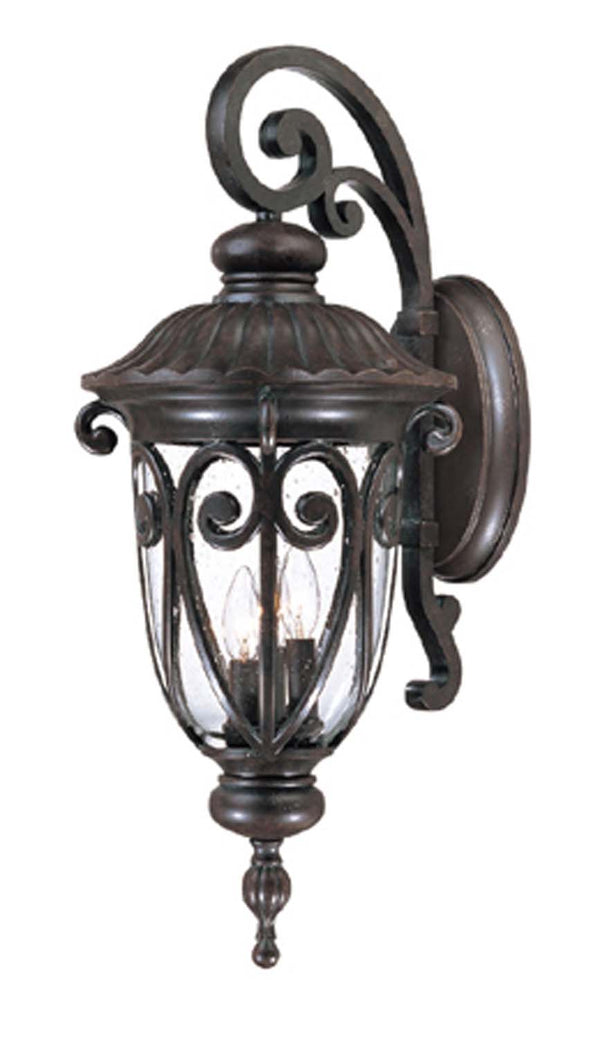 Acclaim Lighting - 2122MM - Three Light Wall Sconce - Naples - Marbleized Mahogany from Lighting & Bulbs Unlimited in Charlotte, NC