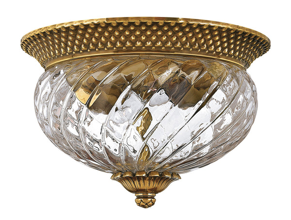 Hinkley - 4102BB - LED Flush Mount - Plantation - Burnished Brass from Lighting & Bulbs Unlimited in Charlotte, NC