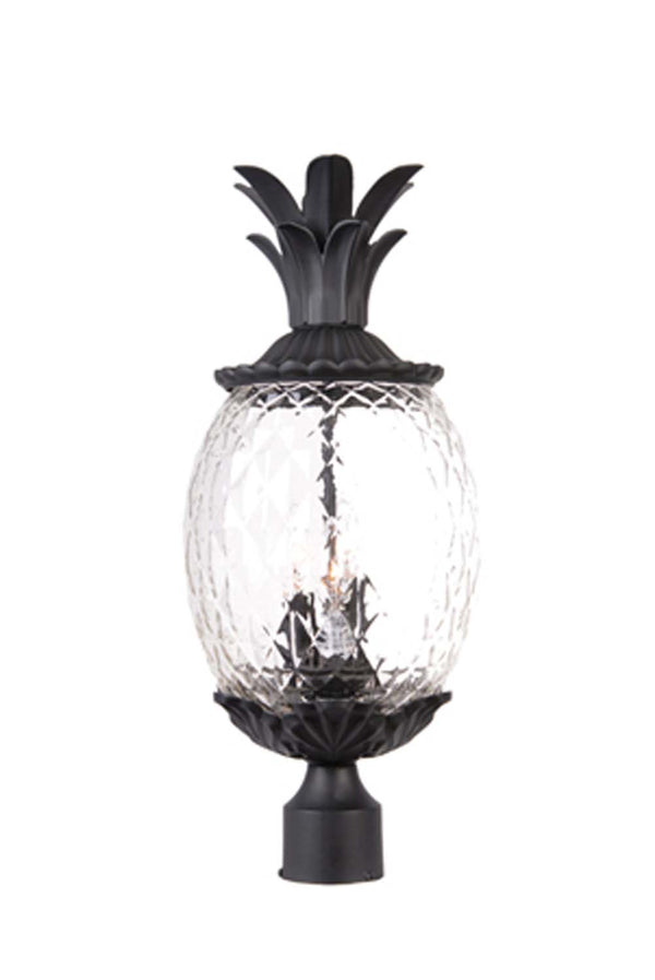 Acclaim Lighting - 7517BK - Three Light Post Mount - Lanai - Matte Black from Lighting & Bulbs Unlimited in Charlotte, NC