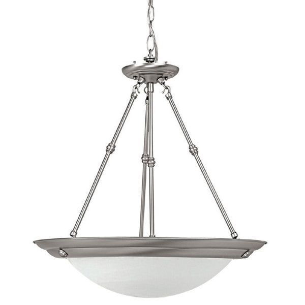Capital Lighting - 2720MN - Three Light Pendant - George - Matte Nickel from Lighting & Bulbs Unlimited in Charlotte, NC