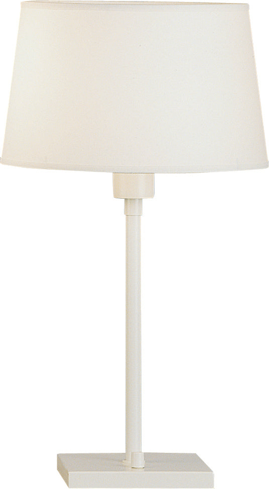 Robert Abbey - 1802 - One Light Table Lamp - Real Simple - Stardust White Powder Coat over Steel from Lighting & Bulbs Unlimited in Charlotte, NC
