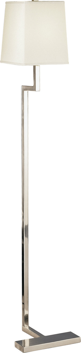 Robert Abbey - S149 - One Light Floor Lamp - Doughnut - Antique Silver from Lighting & Bulbs Unlimited in Charlotte, NC