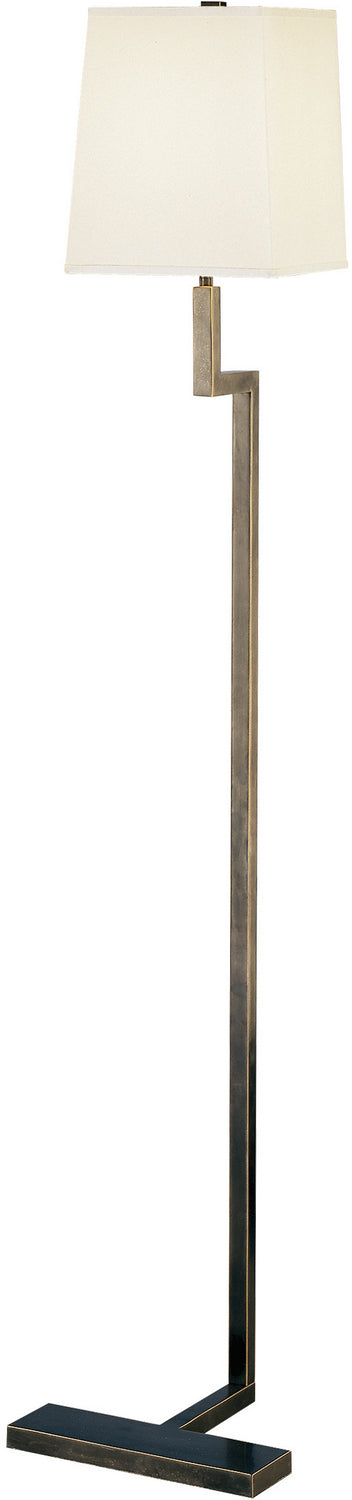 Robert Abbey - Z149 - One Light Floor Lamp - Doughnut - Deep Patina Bronze from Lighting & Bulbs Unlimited in Charlotte, NC