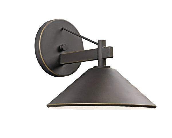 Kichler - 49060OZ - One Light Outdoor Wall Mount - Ripley - Olde Bronze from Lighting & Bulbs Unlimited in Charlotte, NC