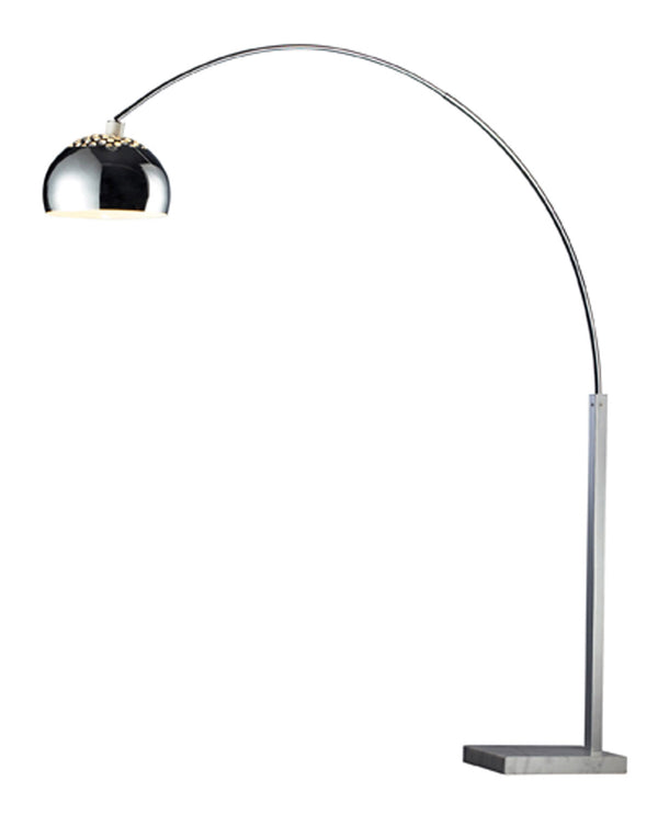 ELK Home - D1428 - One Light Floor Lamp - Penbrook - Polished Nickel from Lighting & Bulbs Unlimited in Charlotte, NC