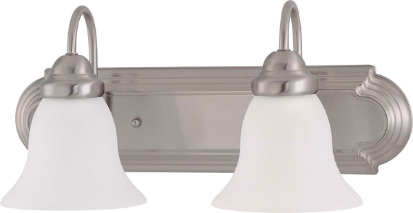 Nuvo Lighting - 60-3278 - Two Light Vanity - Ballerina - Brushed Nickel from Lighting & Bulbs Unlimited in Charlotte, NC