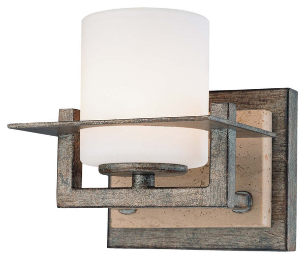 Minka-Lavery - 6461-273 - One Light Bath - Compositions - Aged Patina Iron from Lighting & Bulbs Unlimited in Charlotte, NC