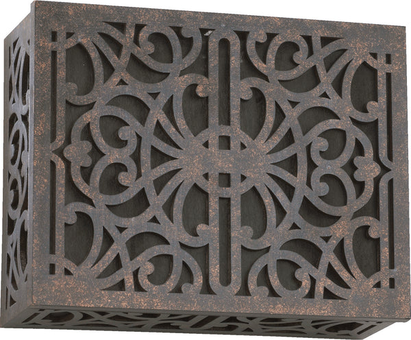 Quorum - 7-115-044 - Door Chime Cover - Chime Grills - Toasted Sienna from Lighting & Bulbs Unlimited in Charlotte, NC