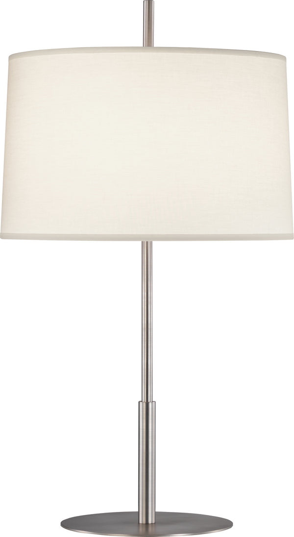 Robert Abbey - S2180 - One Light Table Lamp - Echo - Stainless Steel from Lighting & Bulbs Unlimited in Charlotte, NC