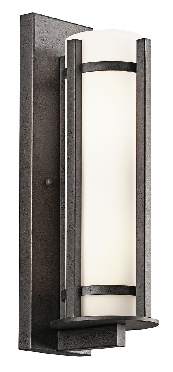 Kichler - 49122AVI - Three Light Outdoor Wall Mount - Camden - Anvil Iron from Lighting & Bulbs Unlimited in Charlotte, NC