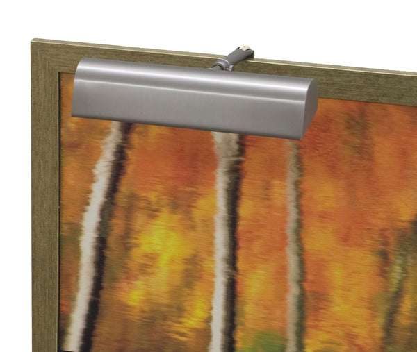 One Light Picture Light from the Classic Traditional Collection in Pewter Finish by House of Troy (on Backorder ~4/10/2023*)