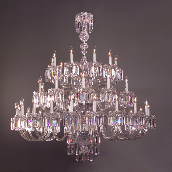Classic Lighting - 82039 CH CP - 40 Light Chandelier - Buckingham - Chrome from Lighting & Bulbs Unlimited in Charlotte, NC