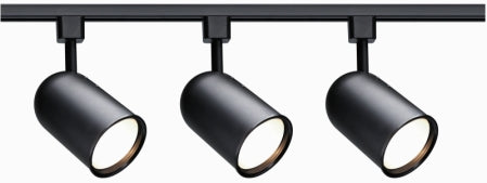 Nuvo Lighting - TK323 - Three Light Track Kit - Track Lighting Kits Black - Black from Lighting & Bulbs Unlimited in Charlotte, NC