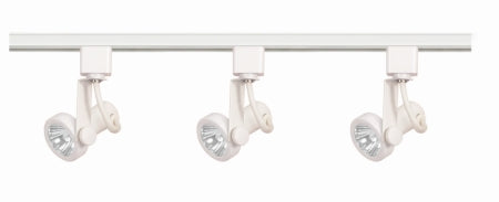 Nuvo Lighting - TK355 - Three Light Track Kit - Track Lighting Kits White - White from Lighting & Bulbs Unlimited in Charlotte, NC