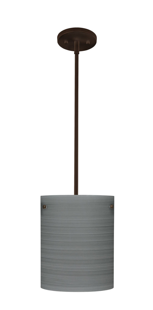 Besa - 1TT-4006TN-BR - One Light Pendant - Tamburo - Bronze from Lighting & Bulbs Unlimited in Charlotte, NC