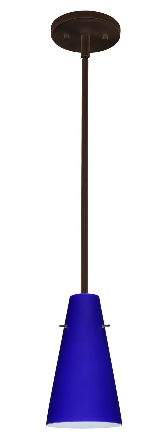 Besa - 1TT-4124CM-BR - One Light Pendant - Cierro - Bronze from Lighting & Bulbs Unlimited in Charlotte, NC