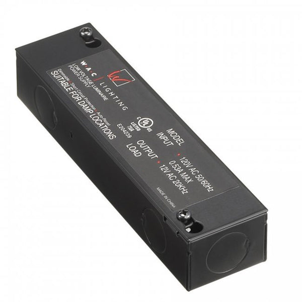 W.A.C. Lighting - EN-12150-RB-AR - Transformer - Power Supply - Black from Lighting & Bulbs Unlimited in Charlotte, NC