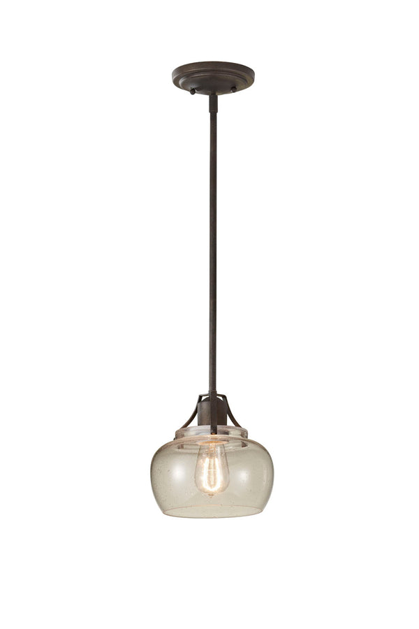 Generation Lighting - P1234RI - One Light Pendant - Urban Renewal - Rustic Iron from Lighting & Bulbs Unlimited in Charlotte, NC