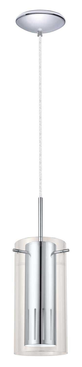 Eglo USA - 91326A - One Light Mini Pendant - Pinto 1 - Chrome from Lighting & Bulbs Unlimited in Charlotte, NC