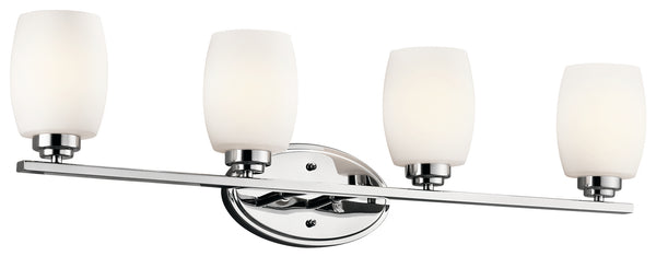 Kichler - 5099CH - Four Light Bath - Eileen - Chrome from Lighting & Bulbs Unlimited in Charlotte, NC