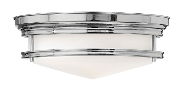 Hinkley - 3301CM - LED Flush Mount - Hadley - Chrome from Lighting & Bulbs Unlimited in Charlotte, NC