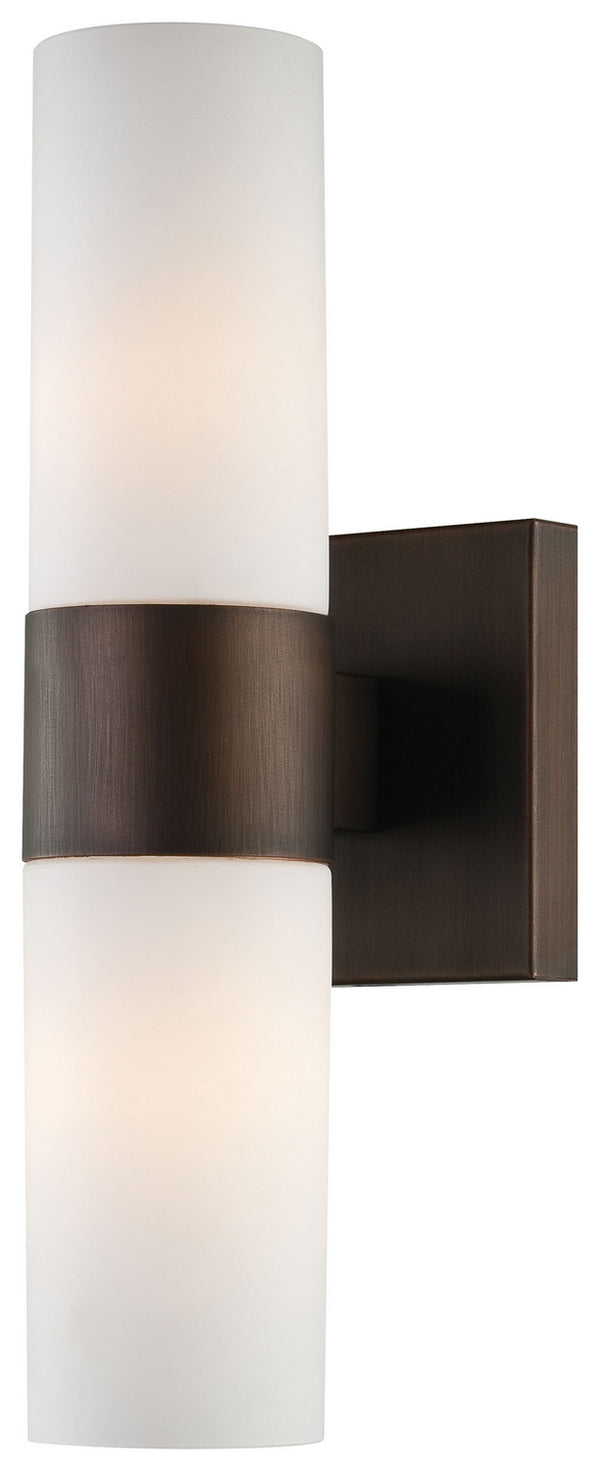 Minka-Lavery - 6212-647 - Two Light Wall Sconce - Copper Bronze Patina from Lighting & Bulbs Unlimited in Charlotte, NC