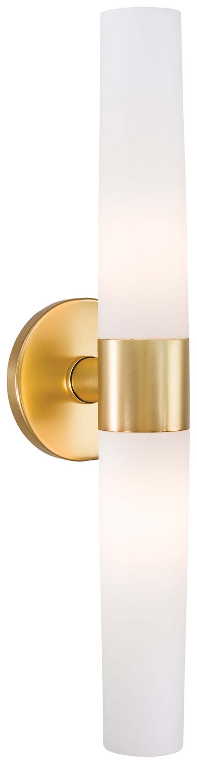 George Kovacs - P5042-248 - Two Light Bath - Saber - Honey Gold from Lighting & Bulbs Unlimited in Charlotte, NC