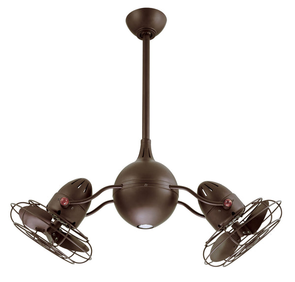 Matthews Fan Company - AQ-TB-MTL - 38" Ceiling Fan - Acqua - Textured Bronze from Lighting & Bulbs Unlimited in Charlotte, NC