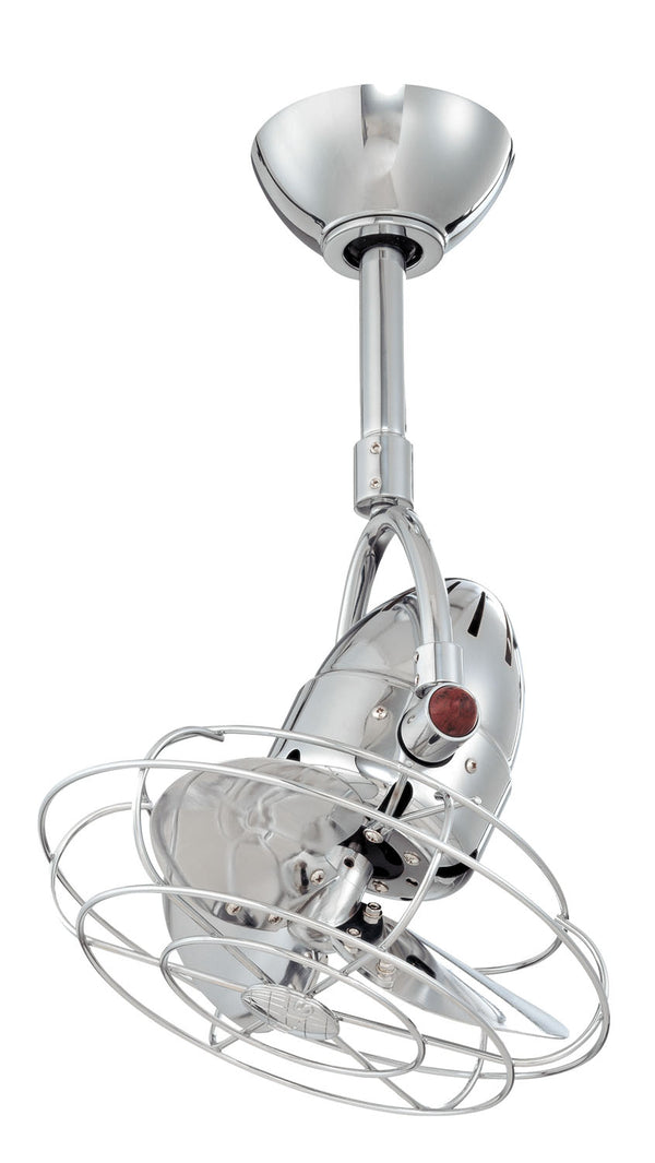 Matthews Fan Company - DI-CR-MTL - 16" Ceiling Fan - Diane - Polished Chrome from Lighting & Bulbs Unlimited in Charlotte, NC
