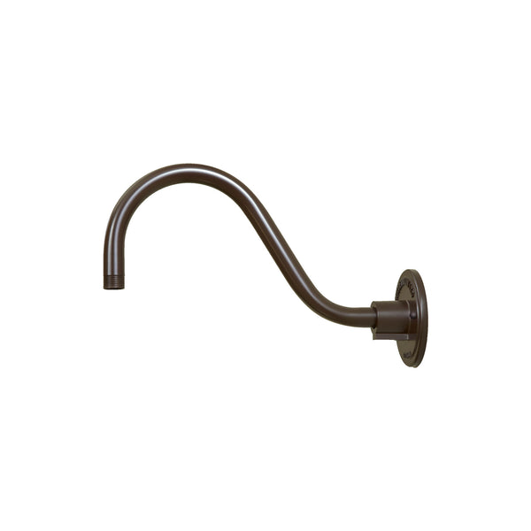 Millennium - RGN15-ABR - Goose Neck - R Series - Architectural Bronze from Lighting & Bulbs Unlimited in Charlotte, NC