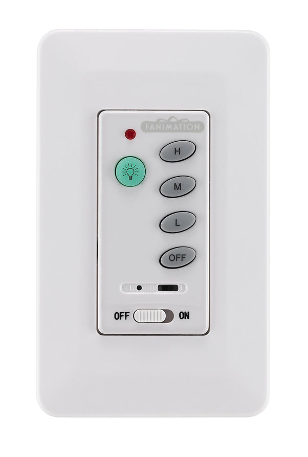 Fanimation - CWRL4WH - Wall Control - Controls - White from Lighting & Bulbs Unlimited in Charlotte, NC