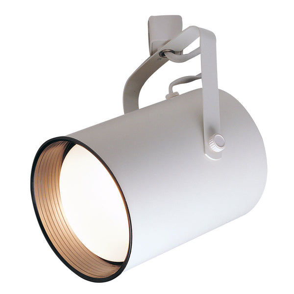Nora Lighting - NTH-113W - Flatback Cyl Par38 Wh,Bk Baf - Track Inc Line Voltage - White from Lighting & Bulbs Unlimited.