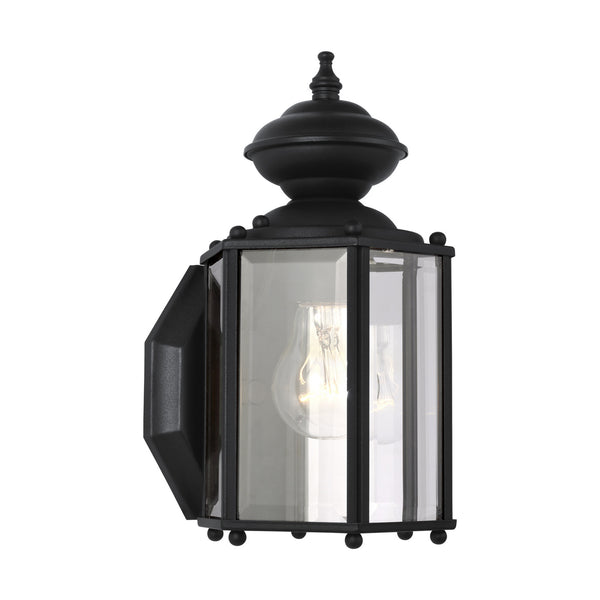 Generation Lighting - 8507-12 - One Light Outdoor Wall Lantern - Classico - Black from Lighting & Bulbs Unlimited in Charlotte, NC