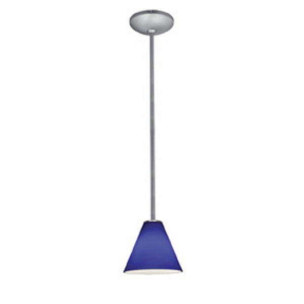 Access - 28004-1R-BS/COB - One Light Pendant - Martini - Brushed Steel from Lighting & Bulbs Unlimited in Charlotte, NC