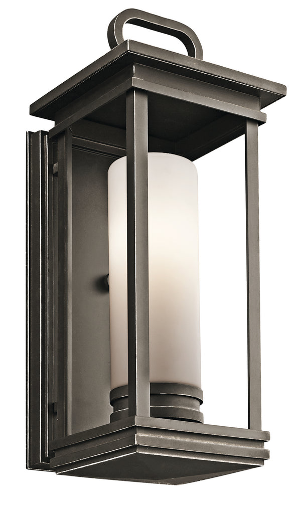 Kichler - 49475RZ - One Light Outdoor Wall Mount - South Hope - Rubbed Bronze from Lighting & Bulbs Unlimited in Charlotte, NC