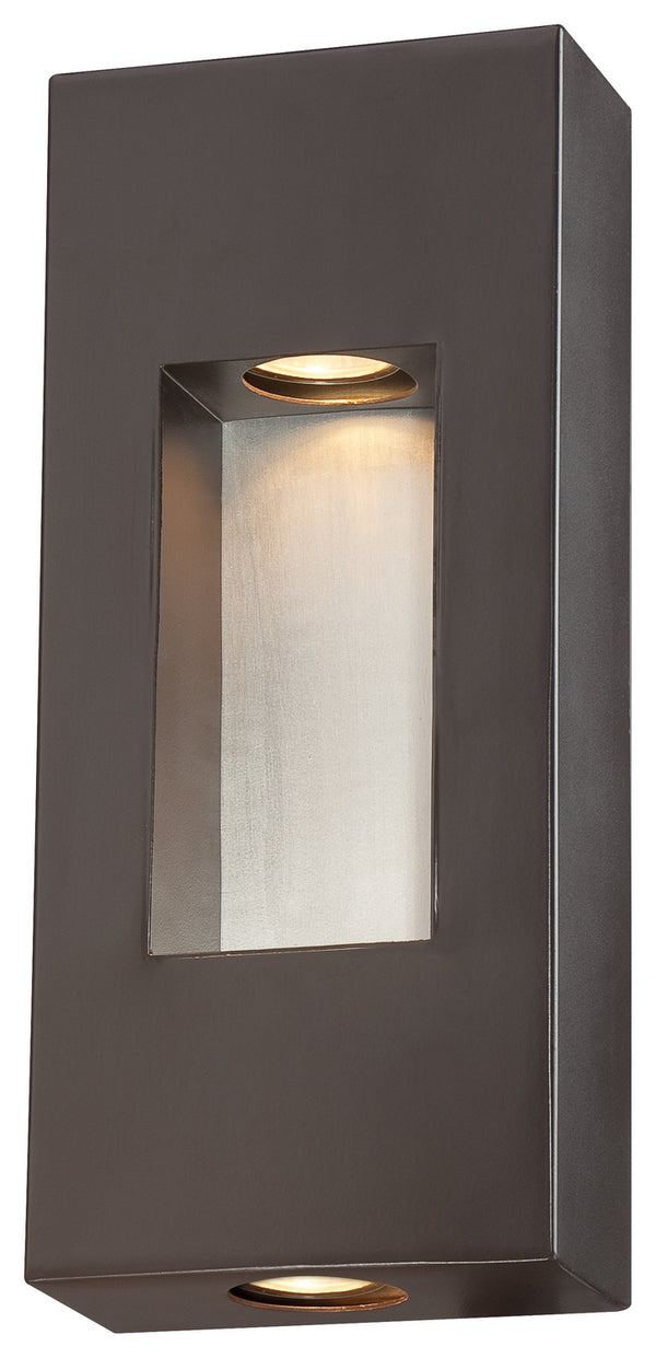 Minka-Lavery - 72371-615B - Two Light Outdoor Wall Mount - Geox - Dorian Bronze from Lighting & Bulbs Unlimited in Charlotte, NC