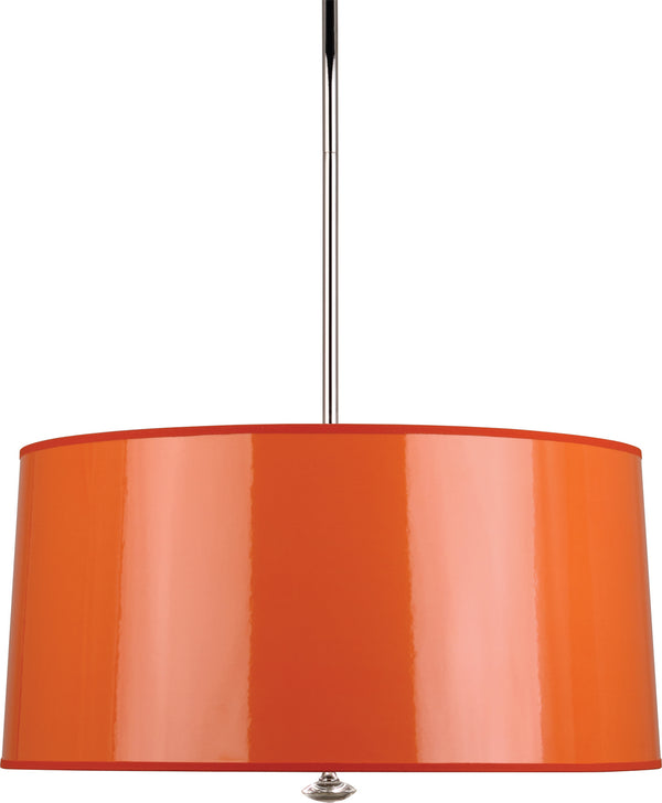 Robert Abbey - O808 - Three Light Pendant - Penelope - Polished Nickel from Lighting & Bulbs Unlimited in Charlotte, NC