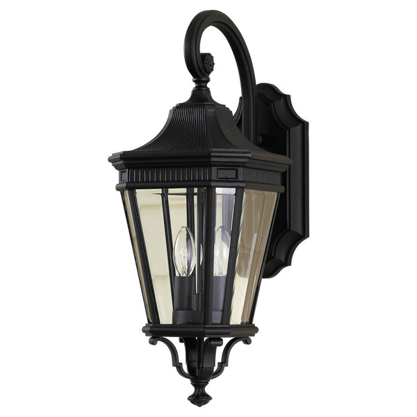 Generation Lighting - OL5401BK - Two Light Outdoor Fixture - Cotswold Lane - Black from Lighting & Bulbs Unlimited in Charlotte, NC