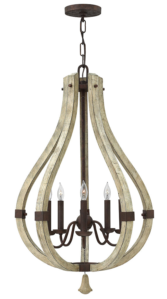 Fredrick Ramond - FR40575IRR - LED Chandelier - Middlefield - Iron Rust from Lighting & Bulbs Unlimited in Charlotte, NC