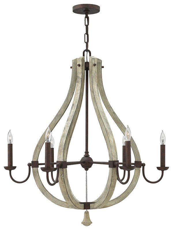 Fredrick Ramond - FR40576IRR - LED Chandelier - Middlefield - Iron Rust from Lighting & Bulbs Unlimited in Charlotte, NC