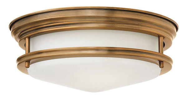 Hinkley - 3302BR - LED Flush Mount - Hadley - Brushed Bronze from Lighting & Bulbs Unlimited in Charlotte, NC
