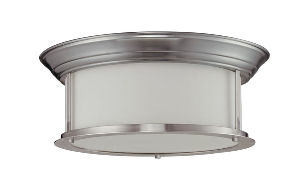 Z-Lite - 2002F16-BN - Three Light Flush Mount - Sonna - Brushed Nickel from Lighting & Bulbs Unlimited in Charlotte, NC