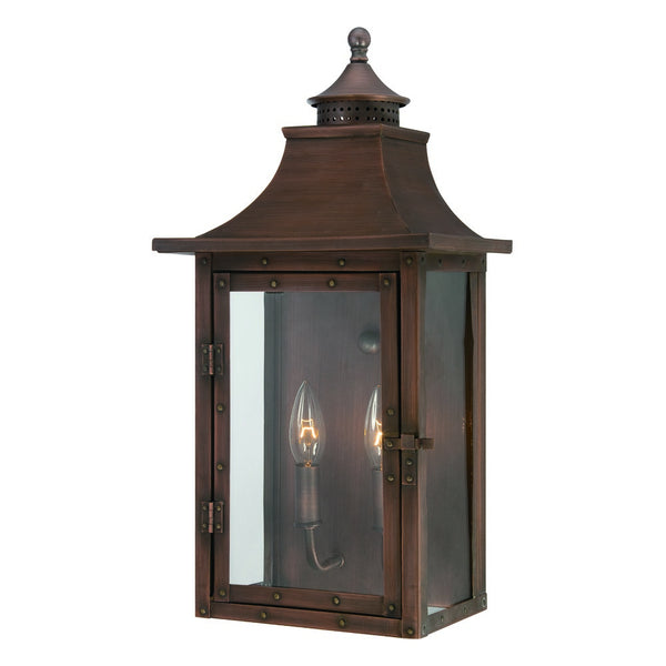 Acclaim Lighting - 8312CP - Two Light Wall Sconce - St. Charles - Copper Patina from Lighting & Bulbs Unlimited in Charlotte, NC