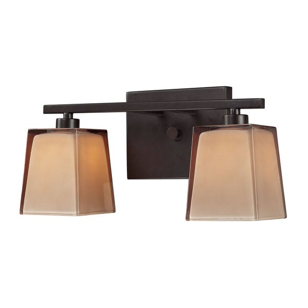 ELK Home - 11437/2 - Two Light Vanity - Serenity - Oiled Bronze from Lighting & Bulbs Unlimited in Charlotte, NC