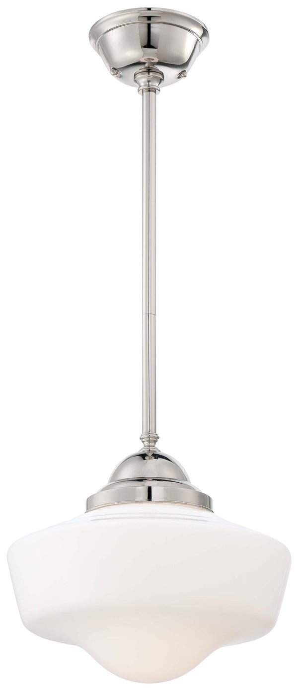 Minka-Lavery - 2256-613 - One Light Pendant - Polished Nickel from Lighting & Bulbs Unlimited in Charlotte, NC
