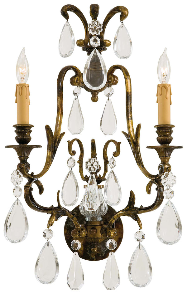 Metropolitan - N952115 - Two Light Wall Sconce - Metropolitan - Oxidized Brass from Lighting & Bulbs Unlimited in Charlotte, NC