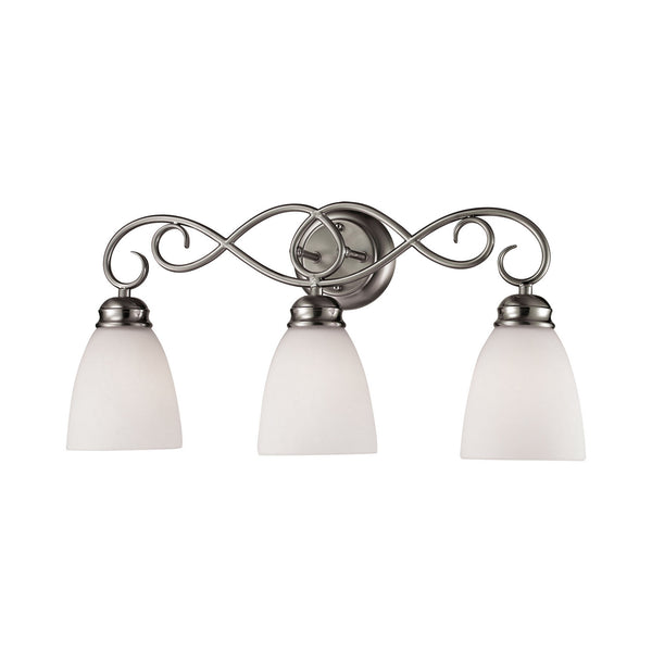 ELK Home - 1103BB/20 - Three Light Vanity - Chatham - Brushed Nickel from Lighting & Bulbs Unlimited in Charlotte, NC